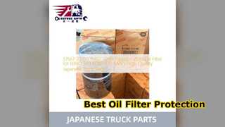 กรองน้ำมันคุณภาพสูงสำหรับรถบรรทุก Hino Kobelco และ Sany