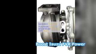 เทอร์โบชาร์จเจอร์ Isuzu 6SD1 ดั้งเดิม RHE7 สำหรับรถบรรทุก FVR