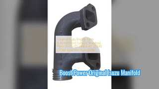 ท่อร่วมไอเสีย Isuzu 6HK1 ดั้งเดิม 8976009700 สำหรับ FVR ZX330