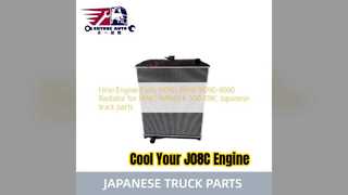 อะไหล่หม้อน้ำ Premium Hino J08C 16090 6040