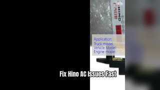 Hino 700 Fan Blower Resistor S871381230 แก้ไขปัญหา AC