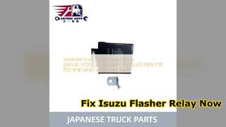 คู่มือการเปลี่ยน Isuzu Flasher Relay 066500 3720