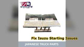 แปรงถ่านสตาร์ท Isuzu FVR13 1811160490 แก้ไข