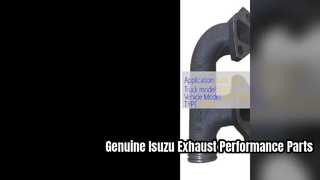 อะไหล่ท่อไอเสียท่อร่วมไอเสีย Isuzu 6HK1 ดั้งเดิม