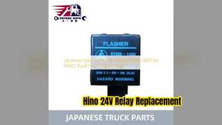 รีเลย์ 24V รถบรรทุก Hino 81980 1400 การเปลี่ยนที่เชื่อถือได้