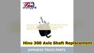 Hino 300 เพลาล้อหลัง 42311 37130 อะไหล่ทดแทนที่ทนทาน