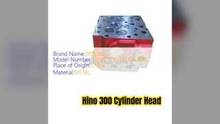 Hino 300 Dutro N04C ฝาสูบใหม่ OEM 1110178221