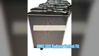 หม้อน้ำ HINO 300 16400 78602 ระบายความร้อนสมรรถนะสูง