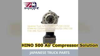 HINO 500 J08E ปั๊มลม S2910E0C02 เปลี่ยน