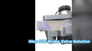Hino 500 Foot Brake Valve 47160 1652 อะไหล่ทดแทน