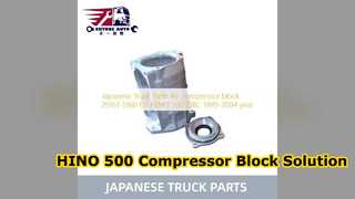HINO 500 Air Compressor Block 29161 1360 ชิ้นส่วนที่เชื่อถือได้