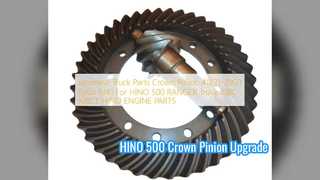 HINO 500 Crown Pinion 41221 2950 อะไหล่คุณภาพสูง