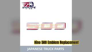 อะไหล่ตราสัญลักษณ์รถบรรทุก Hino 500 75338 E0040