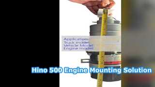 Hino 500 Engine Mounting 12031 1020 อะไหล่ทดแทนระดับพรีเมียม