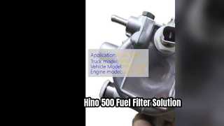 ชุดกรองน้ำมันเชื้อเพลิง Hino 500 23300 E0020 ชิ้นส่วนที่เชื่อถือได้