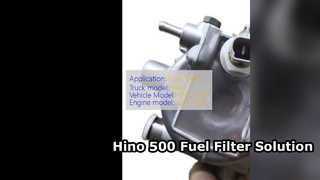 Hino 500 Fuel Filter Assy 23300 E0022 คุณภาพระดับพรีเมียม