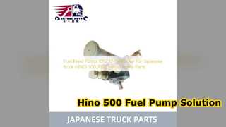 Hino 500 Fuel Feed Pump 105237 6480 ชิ้นส่วนเครื่องยนต์