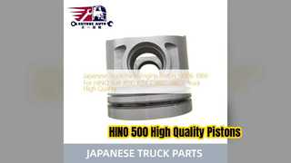 ลูกสูบเครื่องยนต์ HINO 500 13306 1060 ชิ้นส่วนคุณภาพสูง