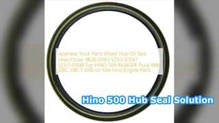 ซีลน้ำมันดุมล้อ Hino 500 9828 01193 อะไหล่คุณภาพสูง