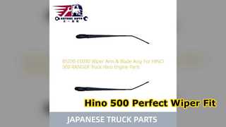 แขนปัดน้ำฝนและใบมีดรถบรรทุก Hino 500 85220 E0030