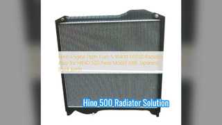 หม้อน้ำ Hino 500 J08E Assy 16400 E0350 การระบายความร้อนที่เชื่อถือได้