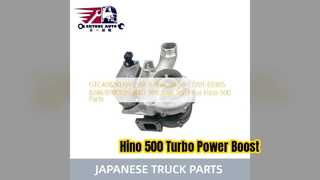 Hino 500 J08E เทอร์โบชาร์จเจอร์ GTC4082KLNV ทดแทน