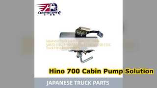 Hino 700 Cabin Lift Pump 54870E0031 ชิ้นส่วนที่เชื่อถือได้