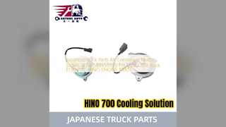 มอเตอร์คอนเดนเซอร์อากาศ HINO 700 S884501150 การระบายความร้อนที่เชื่อถือได้