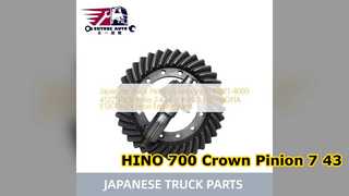 HINO 700 Crown Pinion 412214000 อัตราส่วน 7 43 อะไหล่