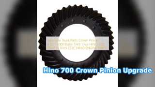 Hino 700 Crown Pinion 41221 4000 7 43 อะไหล่อัตราส่วน