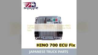 HINO 700 ECU 89661 E0067 ชุดควบคุมเครื่องยนต์รถบรรทุกญี่ปุ่น