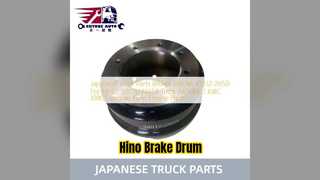 ดรัมเบรกรถบรรทุก Hino 500 43512 2650