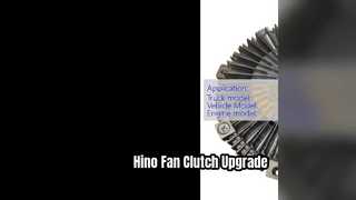 อะไหล่เครื่องยนต์ Hino Fan Clutch 16250 E0250