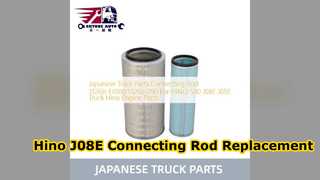 Hino J08E J05E ก้านสูบ 13260E0100 ชิ้นส่วนเครื่องยนต์