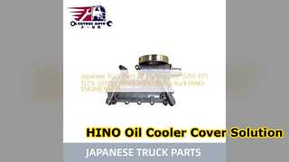 HINO W04D W06D ฝาครอบออยคูลเลอร์ 15701 1171 อะไหล่ที่เชื่อถือได้