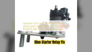 Hino 500 700 24V รีเลย์สตาร์ท 28300E0051 เปลี่ยน