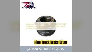 Hino 500 ดรัมเบรกรถบรรทุก RK8J J08C