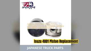Isuzu 4BD1 4BD1T เครื่องยนต์ลูกสูบ 8971768360 เปลี่ยน