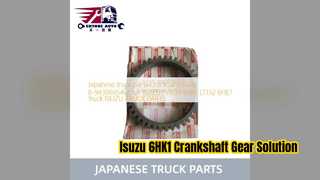 Isuzu 6HK1 เกียร์เพลาข้อเหวี่ยง 8943969542 อะไหล่พรีเมี่ยม