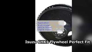 Isuzu 6HK1 มู่เล่ Assy 8980563550 ส่วนรถบรรทุกหนัก