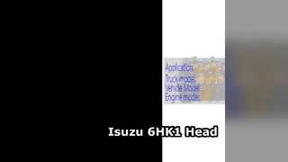 Isuzu FTR FVR 6HK1 ฝาสูบ