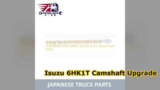 การเปลี่ยนเพลาลูกเบี้ยว Isuzu 6HK1T สำหรับไปข้างหน้า FVR ZX330