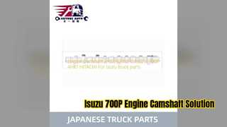 เพลาลูกเบี้ยวเครื่องยนต์ Isuzu 700P 4HK1 8972621660 การเปลี่ยน