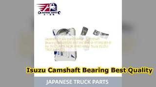 Isuzu 4HK1 4HG1 แบริ่งเพลาลูกเบี้ยวชิ้นส่วนคุณภาพดีที่สุด