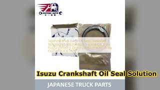 ชิ้นส่วนอะไหล่ซีลน้ำมันเพลาข้อเหวี่ยง Isuzu 6HK1TC