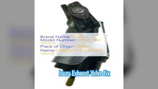 วาล์วอากาศเบรกไอเสีย Isuzu 8980332200 เปลี่ยน