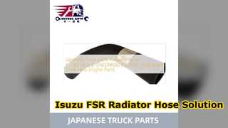 ท่อหม้อน้ำ Isuzu FSR 1214374500 การเปลี่ยนที่ทนทาน