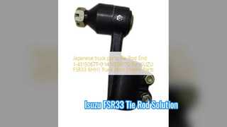 Isuzu FSR33 Tie Rod End 1431506770 การเปลี่ยนระดับพรีเมียม