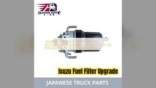 ตัวกรองตะกอน Isuzu 6HK1 8975425360 การเปลี่ยน