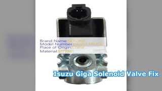 การเปลี่ยนโซลินอยด์วาล์วแม่เหล็ก Isuzu Giga 1825638712